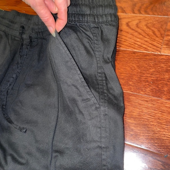 Gap Pull-On Draw string Pants Black Men’s Size MED NWT - Picture 7 of 11
